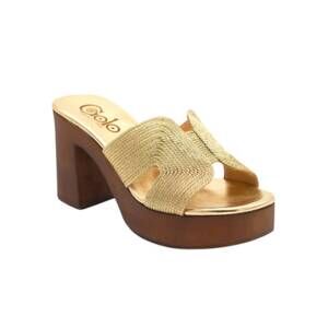NEW GOLO women's lucky heel in gold